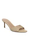 Veronica Beard Tia Raffia Sandal In Neutral