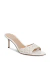 Veronica Beard Tia Woven Sandal In White