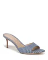 Veronica Beard Women's Tia Slide Sandals In Medium Blue