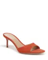 Veronica Beard Tia Slide Sandal In Persimmon