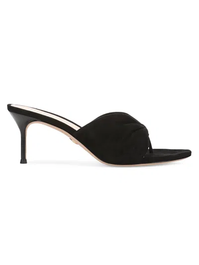Veronica Beard 65mm Tullia Suede Thong Sandals In Multi