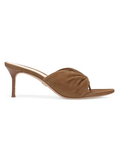 Veronica Beard Tullia Sandal In Chestnut