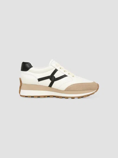 VERONICA BEARD WOMEN'S VALENTINA OXFORD-INSPIRED SUEDE-CANVAS LOW-TOP SNEAKERS