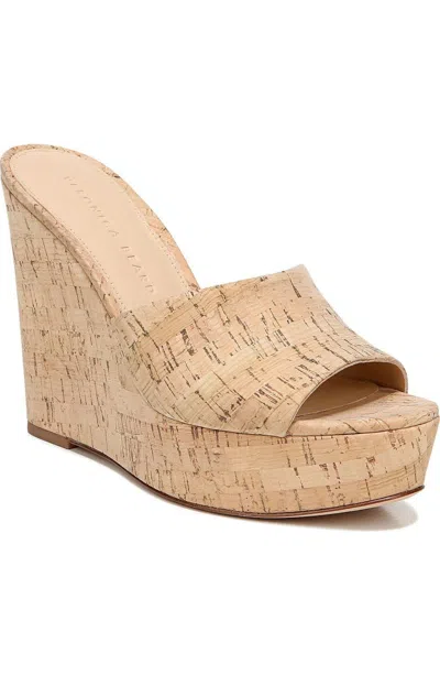 Veronica Beard Women's  Dali H0002n1-200 Sandal Brown Platform Wedge Jobb522 In Neutral