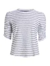 Veronica Beard Waldorf Tee In Blue