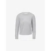 Veronica Beard Womens  Pippen Brushed Cashmere Jumper In Gray