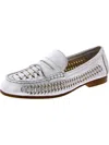 Veronica Beard Woven Metallic Penny Loafers In Multi