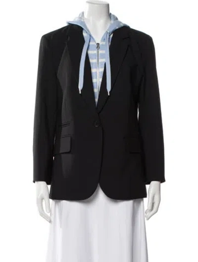 Pre-owned Veronica Beard Wool Blazer In Black