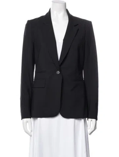 Pre-owned Veronica Beard Wool Blazer In Black