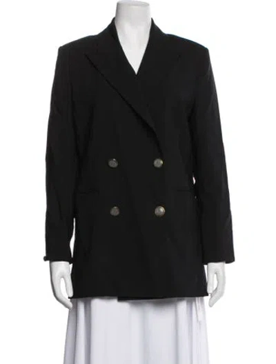 Pre-owned Veronica Beard Wool Blazer In Black