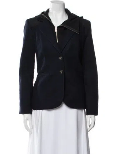 Pre-owned Veronica Beard Wool Blazer In Blue