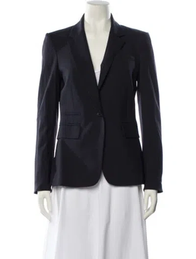Pre-owned Veronica Beard Wool Blazer In Blue