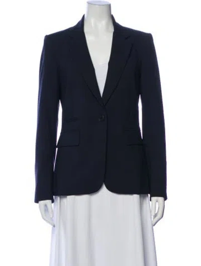 Pre-owned Veronica Beard Wool Blazer In Blue