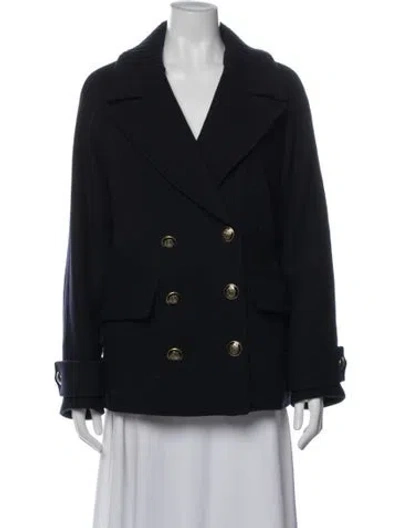 Pre-owned Veronica Beard Wool Blazer In Blue