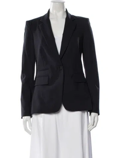 Pre-owned Veronica Beard Wool Blazer In Blue