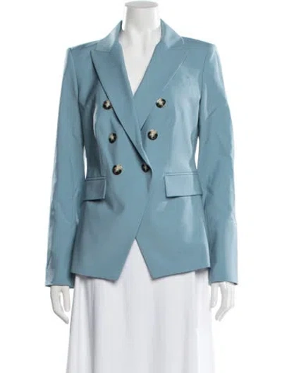 Pre-owned Veronica Beard Wool Blazer In Blue