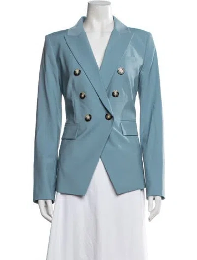 Pre-owned Veronica Beard Wool Blazer In Blue
