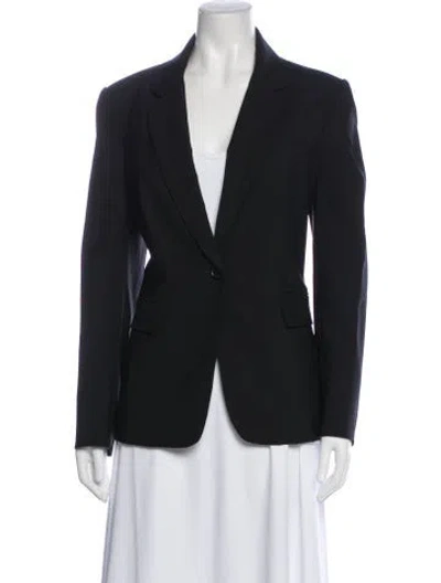Pre-owned Veronica Beard Wool Blazer In Blue