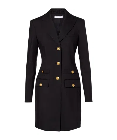 Veronica Beard Wool Blazer Dress In Black