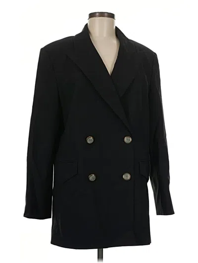 Pre-owned Veronica Beard Wool Blazer Jacket In Black