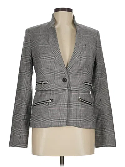 Pre-owned Veronica Beard Wool Blazer Jacket In Gray