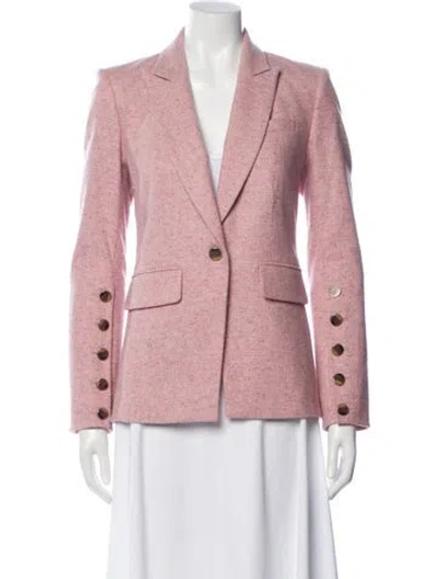 Pre-owned Veronica Beard Wool Blazer In Pink