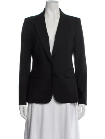 Pre-owned Veronica Beard Wool Blazer W/ Tags In Black