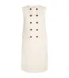 Veronica Beard Sleeveless Long Vest In Ivory