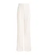 Veronica Beard Wool-blend Robinne Wide-leg Trousers In Neutral