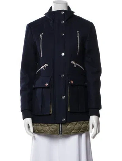 Pre-owned Veronica Beard Wool Coat