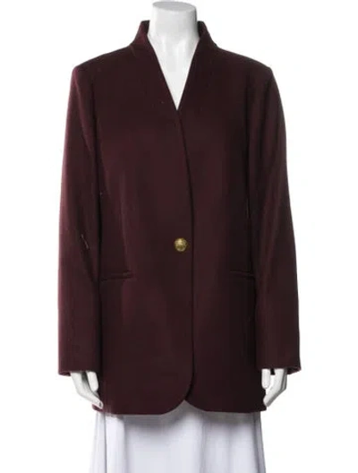 Pre-owned Veronica Beard Wool Coat In Brown
