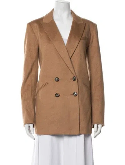 Pre-owned Veronica Beard Wool Coat In Brown