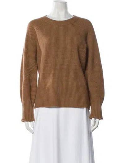 Pre-owned Veronica Beard Wool Crew Neck Sweater In Neutrals