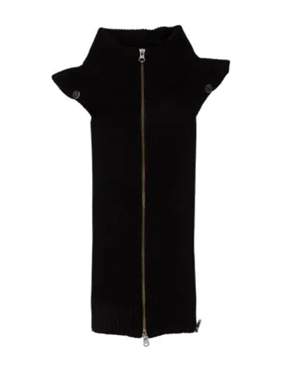 Pre-owned Veronica Beard Wool Dickey In Black