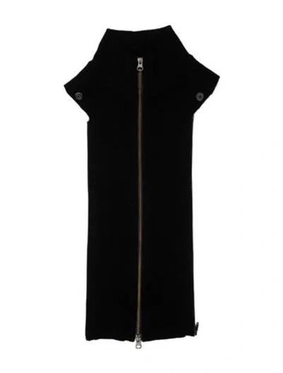 Pre-owned Veronica Beard Wool Dickey In Black