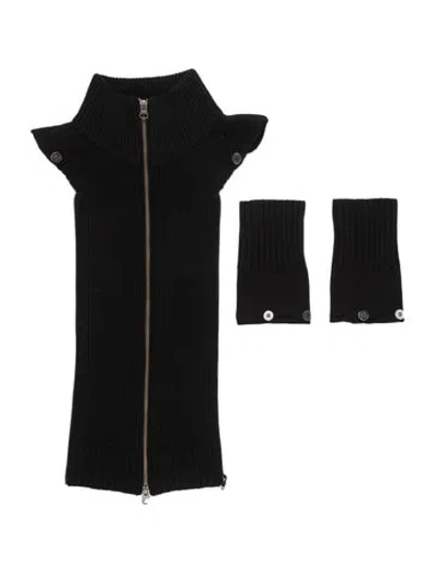 Pre-owned Veronica Beard Wool Dickey In Black