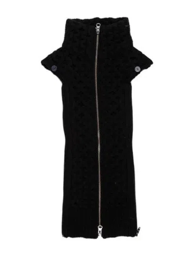 Pre-owned Veronica Beard Wool Dickey In Black