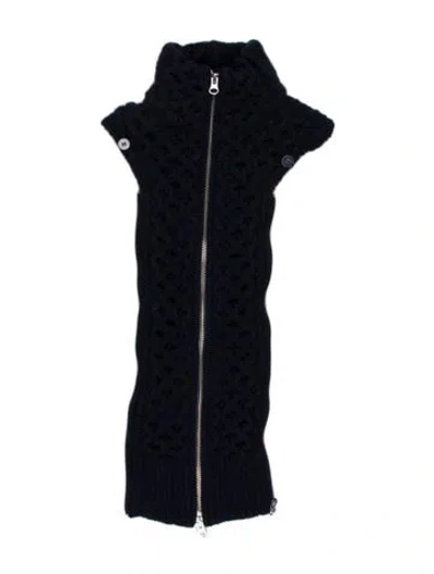 Pre-owned Veronica Beard Wool Dickey In Blue