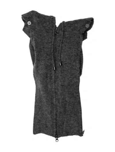 Pre-owned Veronica Beard Wool Dickey In Gray