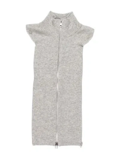 Pre-owned Veronica Beard Wool Dickey In Gray