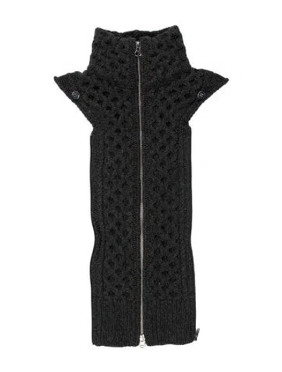 Pre-owned Veronica Beard Wool Dickey In Gray