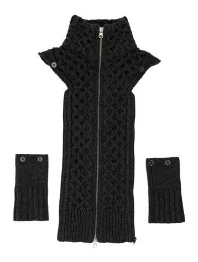 Pre-owned Veronica Beard Wool Dickey In Grey