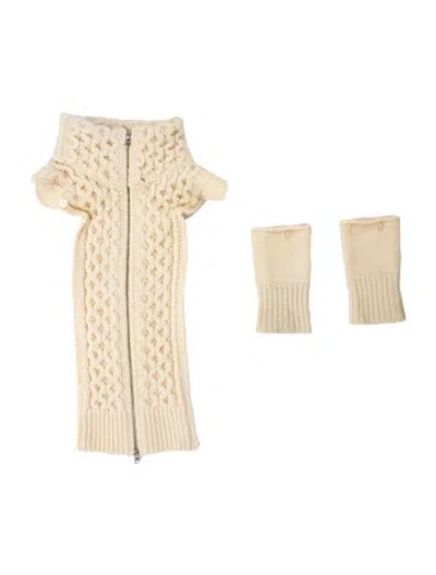 Pre-owned Veronica Beard Wool Dickey In Neutral