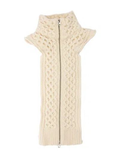 Pre-owned Veronica Beard Wool Dickey In Neutral