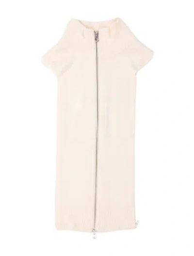 Pre-owned Veronica Beard Wool Dickey In Neutral