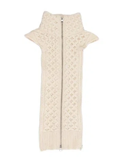 Pre-owned Veronica Beard Wool Dickey In Neutral