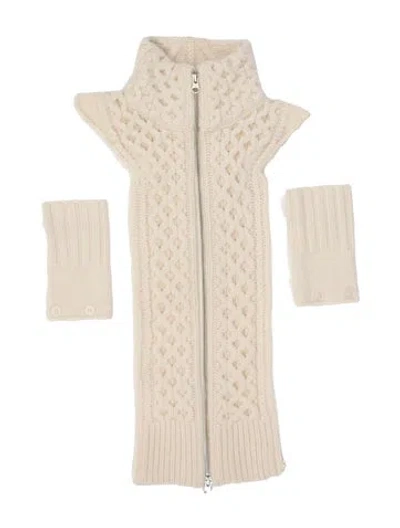 Pre-owned Veronica Beard Wool Dickey In Neutrals