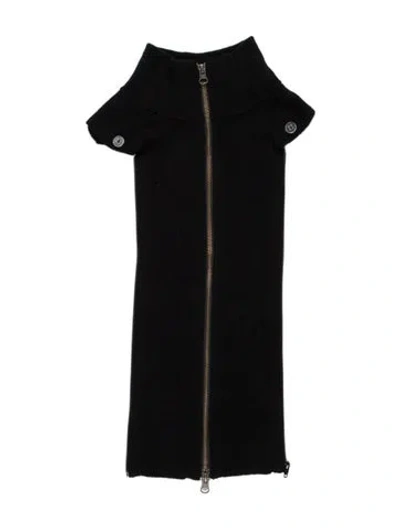 Pre-owned Veronica Beard Wool Dickey W/ Tags In Black