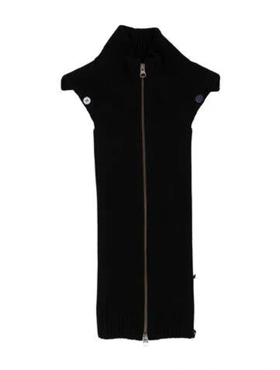 Pre-owned Veronica Beard Wool Dickey W/ Tags In Black