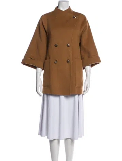 Pre-owned Veronica Beard Wool Jacket In Brown